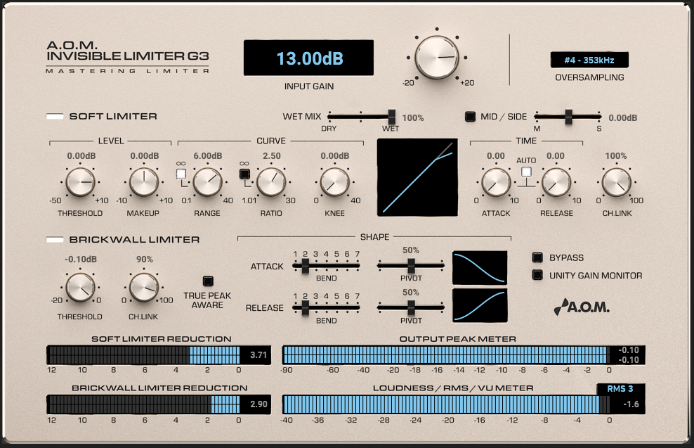 AOM Factory INVISIBLE LIMITER G3